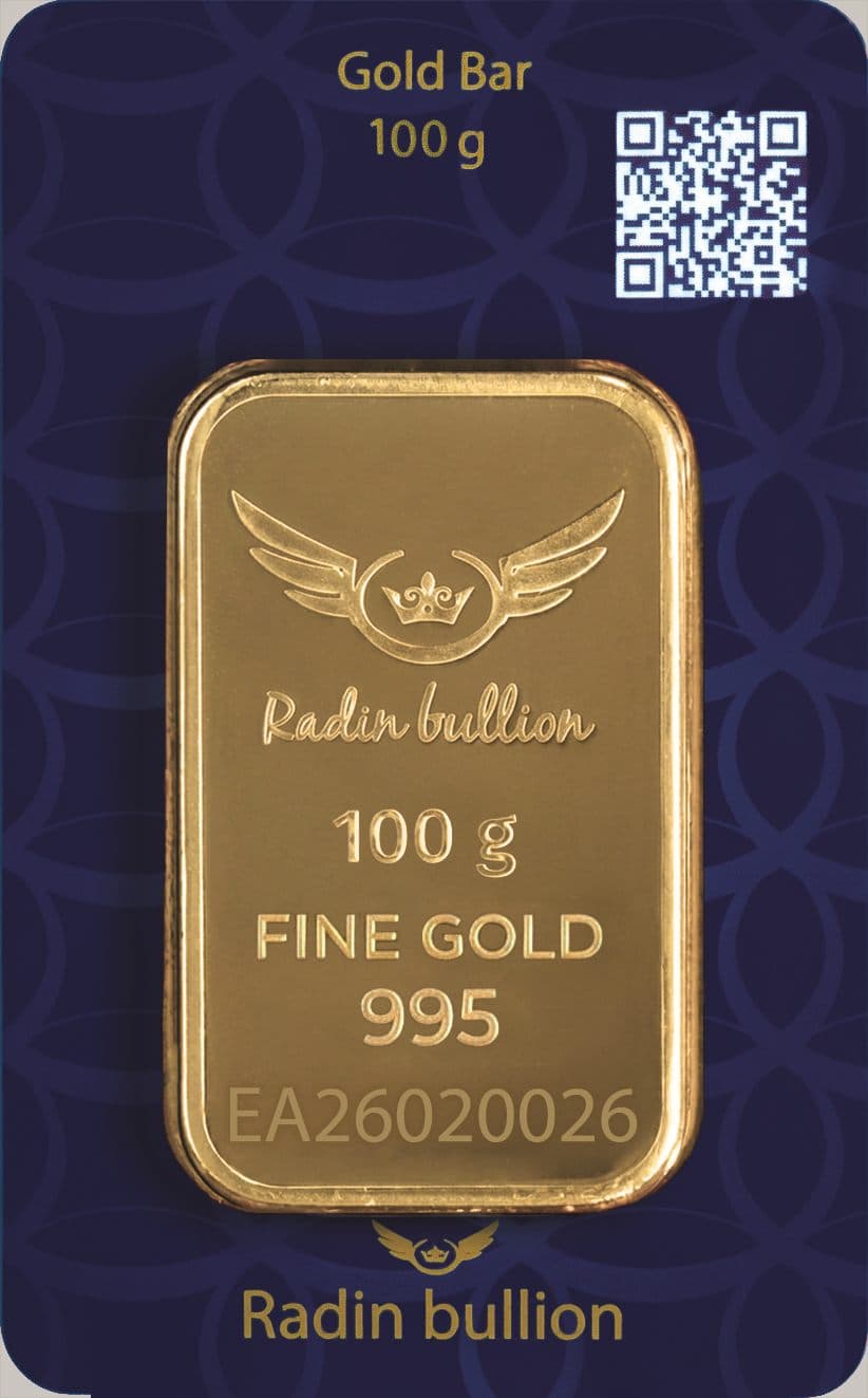 شمش طلای رادین
